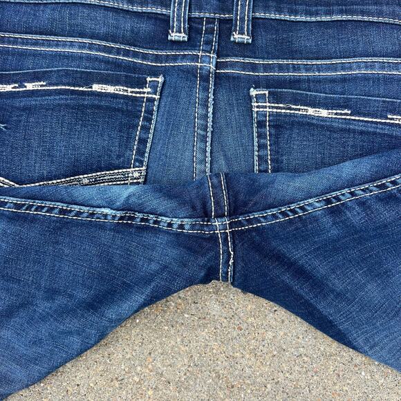 Buckle BKE Harper Boot Stretch Plus Size Womens 38R Blue Jeans - Picture 5 of 7